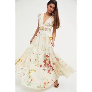 FREE PEOPLE Hibiscus Heaven Maxi Dress